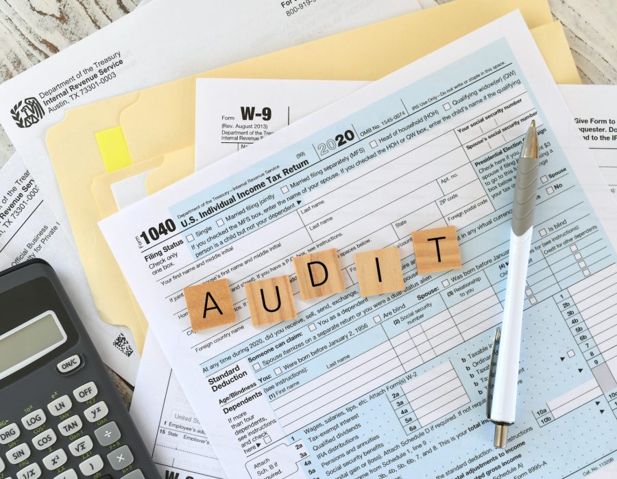 Being audited by the IRS for your income taxes. Tax return audit